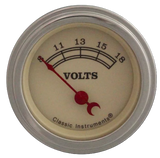 Classic Instruments Vintage 2-1/8" Volt Gauge - VT30SLC