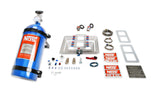 NOS Supercharger Nitrous System,Polished Plate,Red/Blue Plumbing,Blue Bottle - 02520-CNOS