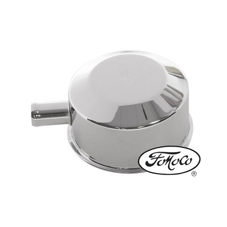 Scott Drake 65-67 Shelby Oil Cap w/ FoMoCo Logo (Chrome) - C5ZZ-6766-E