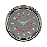 Classic Instruments Bel Era III Matching Gray 2 5/8" Clock - BET92G
