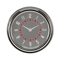 Classic Instruments Bel Era III Matching Gray 2-5/8" Clock - BET92G