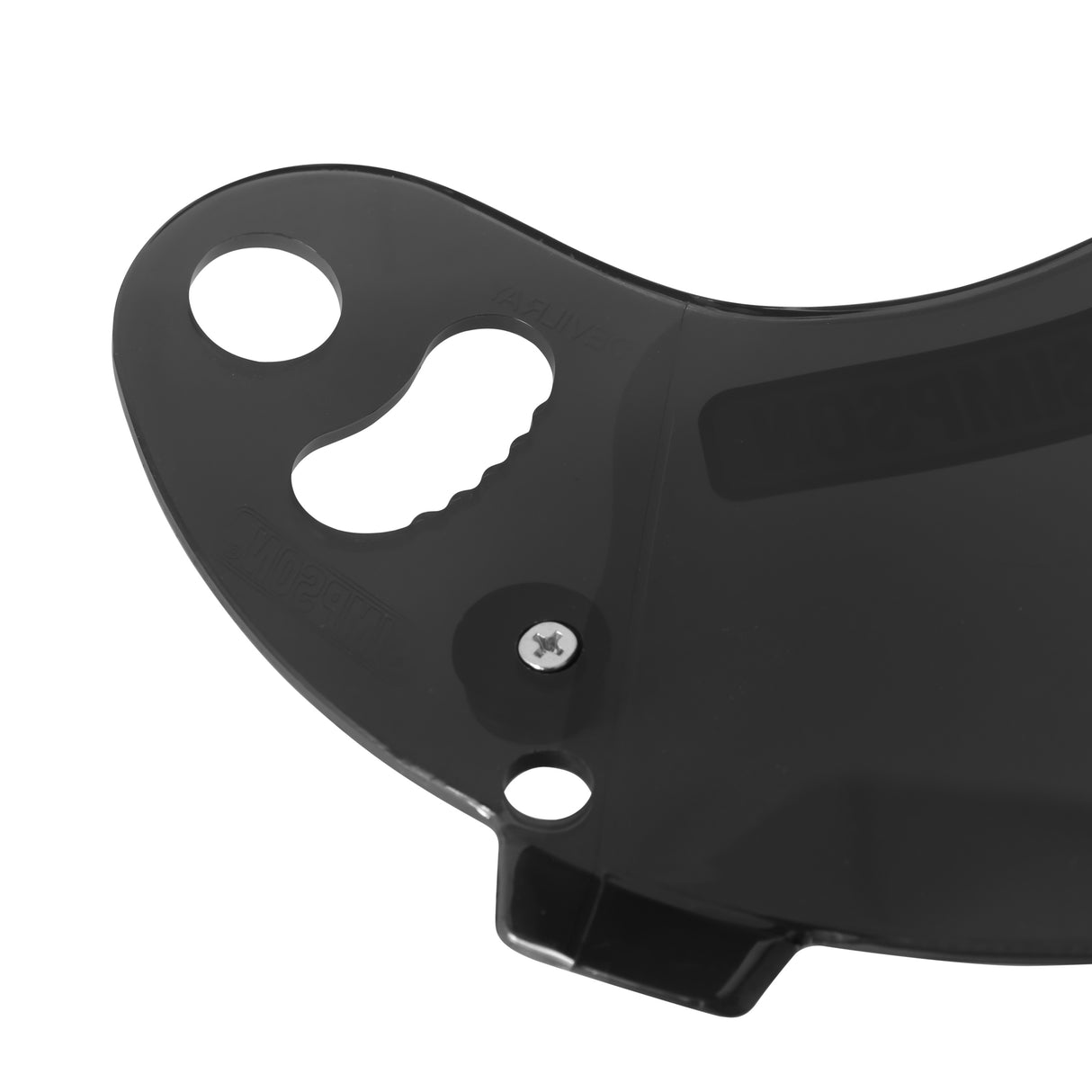 Simpson Devil Ray Visor Silver Mirror - 84306A