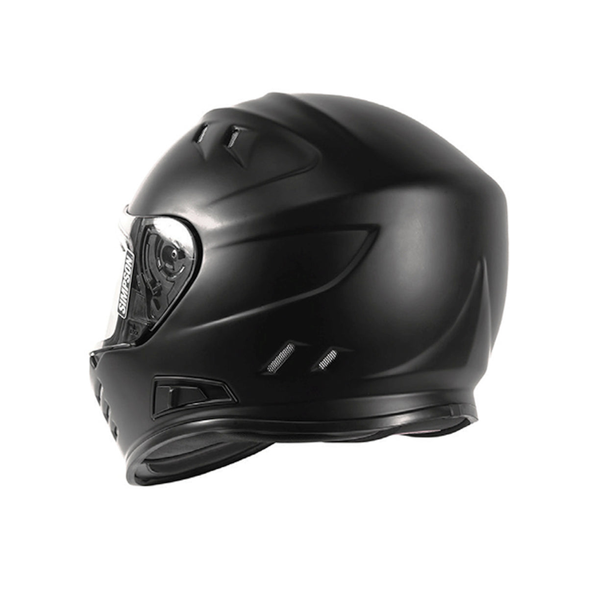 Simpson Motorcycle Ghost Bandit Helmet - Flat Black SM - GBDS3