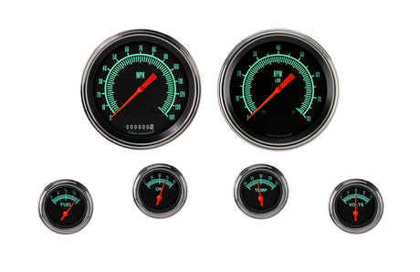 Classic Instruments G STOCK 5IN SPEED, 5IN TACH, 2IN FTVO-GM - GS51SLC