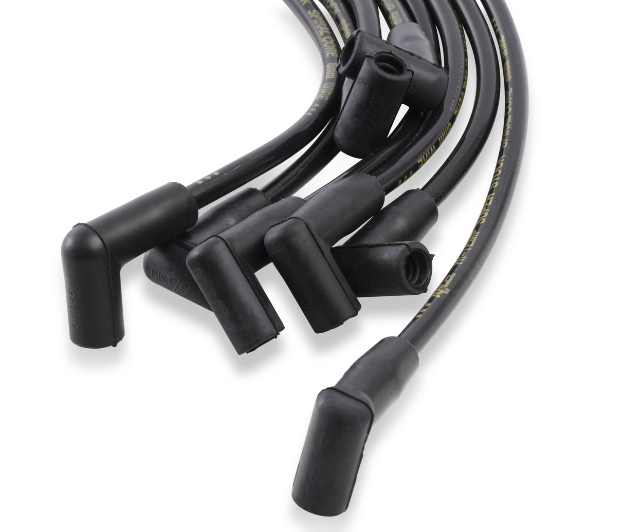 ACCEL Spark Plug Wire Set - 90 Deg Boots - Black - 5048K