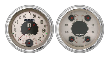 Classic Instruments All American Nickel 1951-52 Chevy Car Package LS Sending Unit - CH51AN62-LS