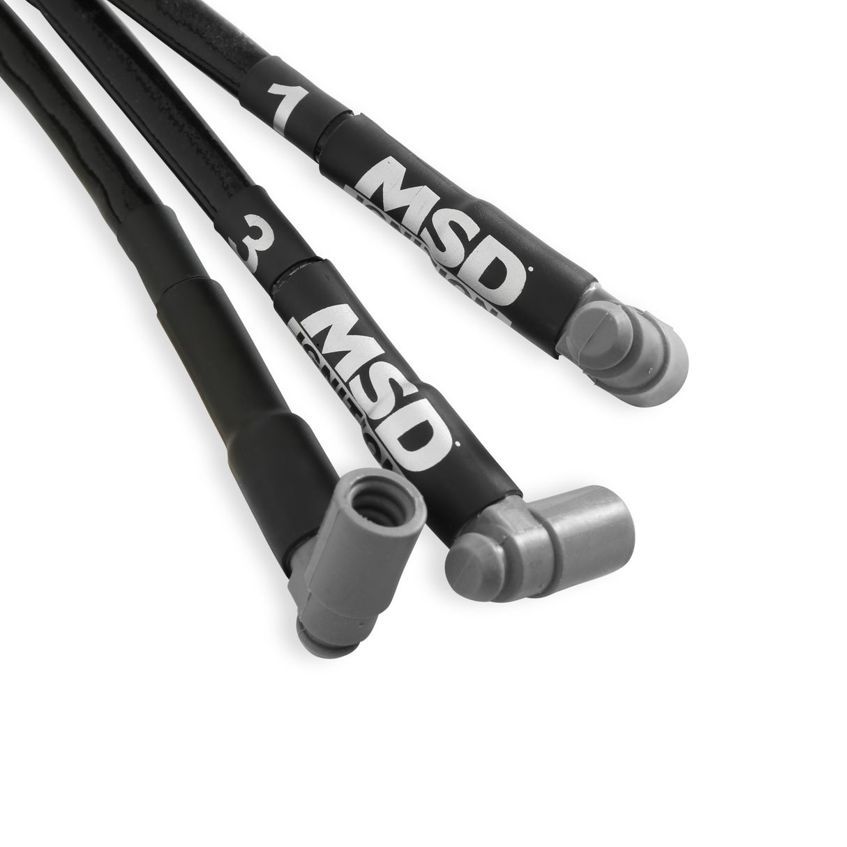 MSD Sleeved Spark Plug Wires for SBC over valve cover, HEI - 31351