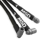 MSD Sleeved Spark Plug Wires for SBC over valve cover, HEI - 31351