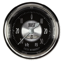 Classic Instruments All American Tradition 2-1/8" Boost/Vac Gauge - AT141SHC