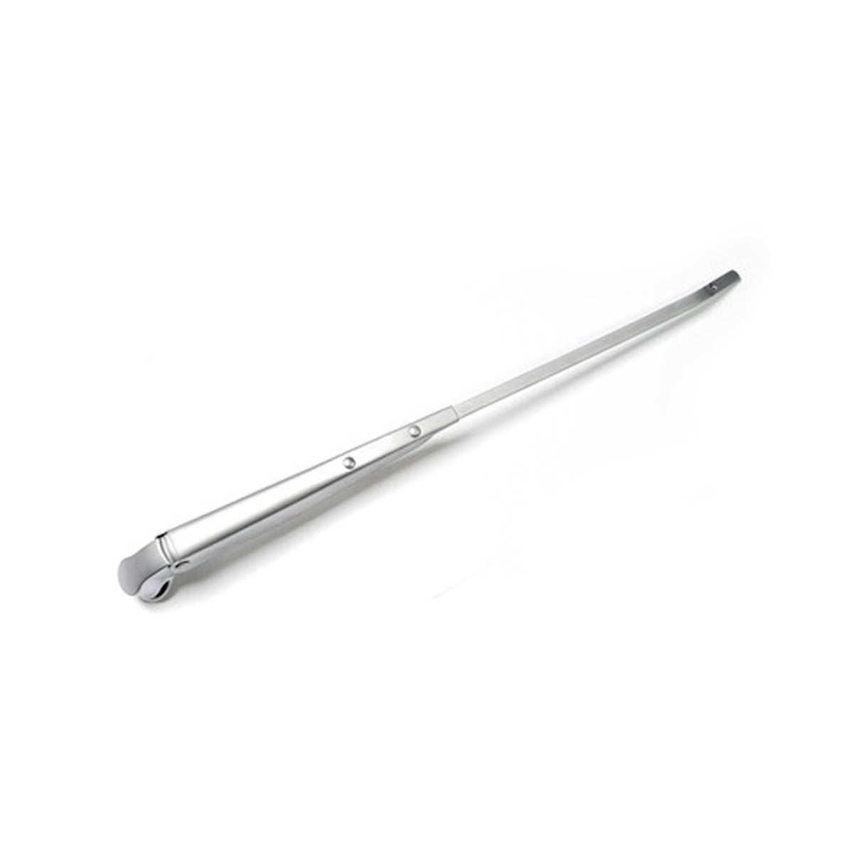 Scott Drake 66-70 Wiper Arm (Flanged end cap, satin) - C1SZ-17526-S