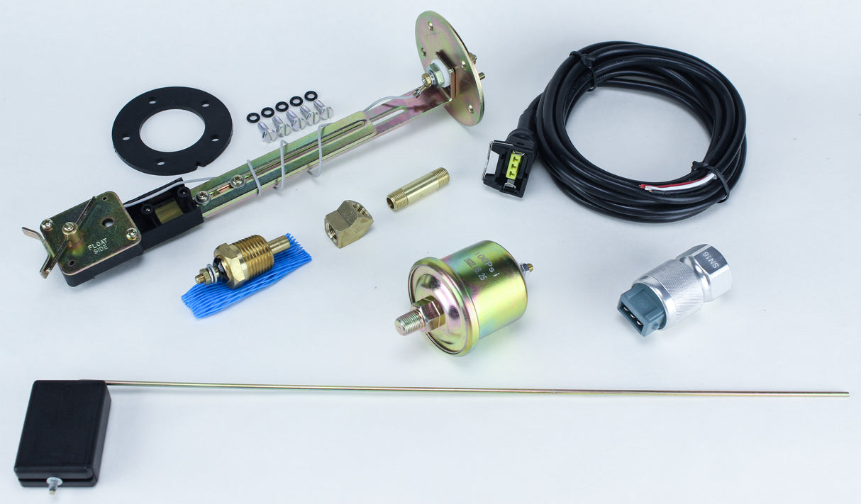 Classic Instruments WHITE HOT 5IN SPEEDO & 2 - 3INDUALS-GM - WH64SLC