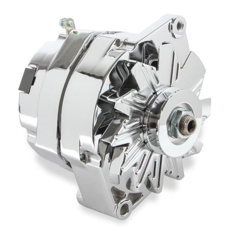 Mr Gasket Chrome Alternator Late GM-Delco 80 Amp - 5122