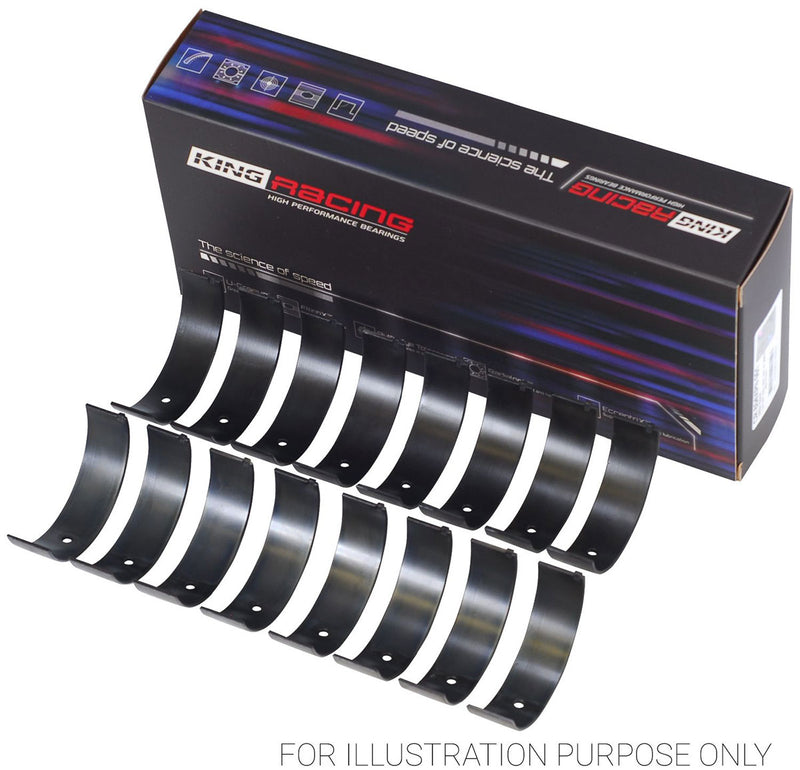 King XP Series Conrod Bearing Set, .010" Suit SB Ford 289-302 & 5.0L Windsor (KBCR804XPN 010) KBCR804XPN 010