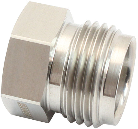 Aeroflow #8 Air Conditioning Male Stainless Steel Weld On Nut - AFFCW-08M AFFCW-08M