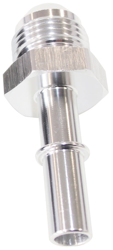 Aeroflow Push-In EFI Fuel Fitting -8AN Push-on to 1/2" Male Hard Tube - AF817-04S AF817-04S