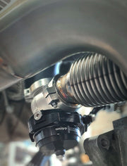 Aeroflow Honda K20/K24 V-Band Turbo Manifold Suits Boosted AF8080-1016 V-Band Flange, Fits Boosted 4849 up to 6862, fits 44mm External Wastegate (AF8205-2600)