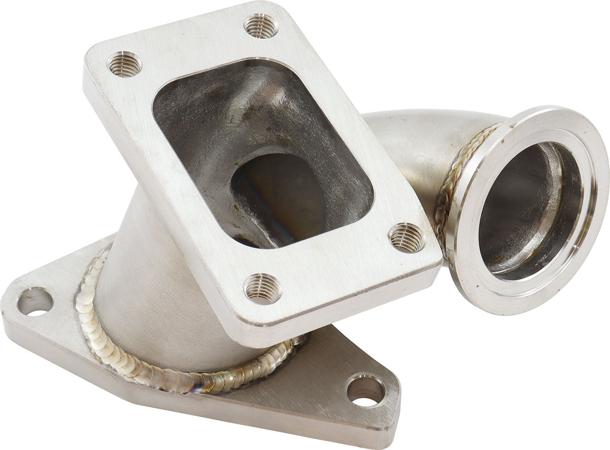 Aeroflow Boosted Subaru DIY Twist Mount T3 Turbo Stainless Steel Adapter - AF8445-1200