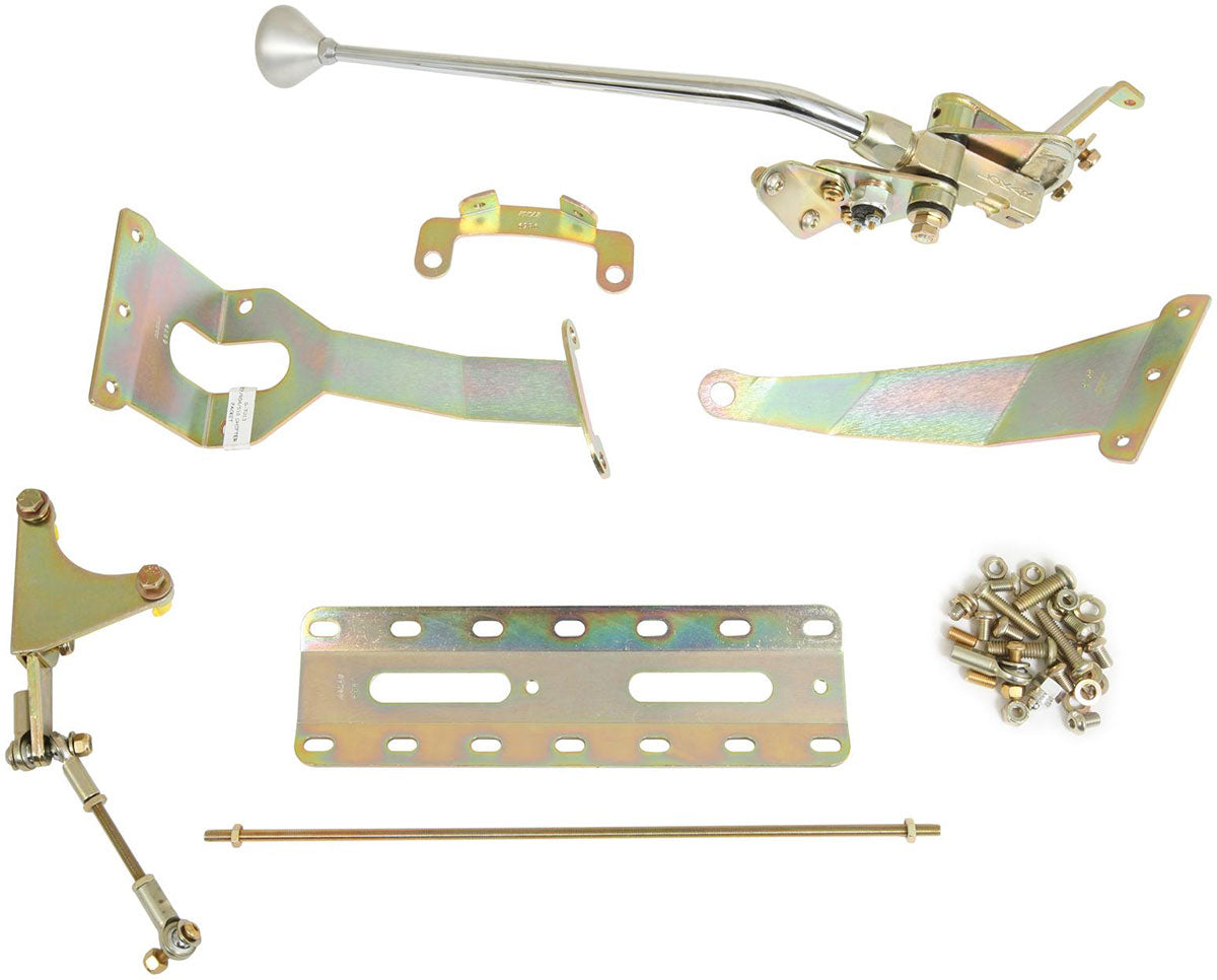 Lokar Case Mount 12" Shifter with Mushroom Knob - LK-CM727BM LK-CM727BM