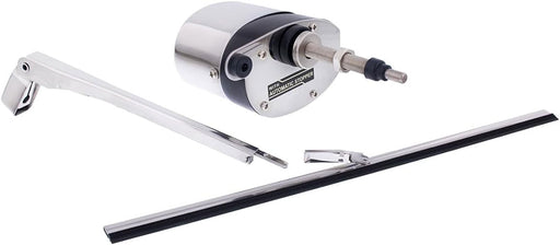 UPI Stainless Steel Windshield Wiper Kit Universal Application, 12V Motor with 110° Arm Swing, Auto Park (UPA6236) UPA6236