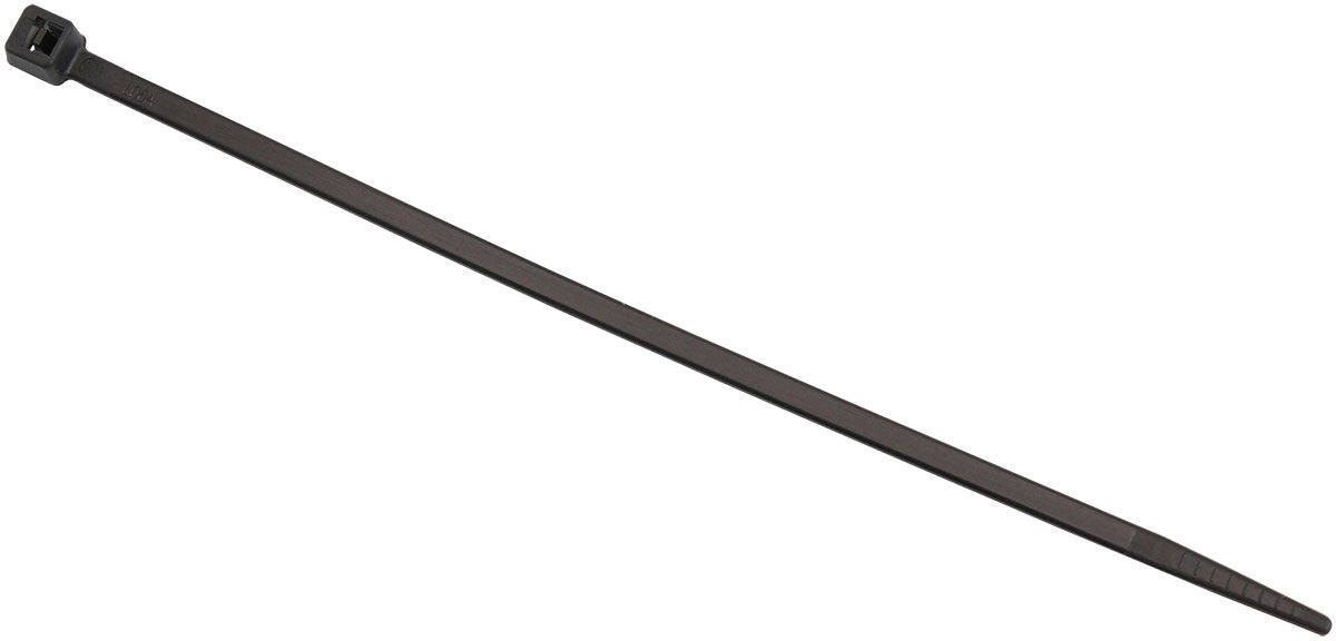 Aeroflow Heat Resistant Cable Ties 3.6mm Wide x 150mm Long - 1000 Pack Nylon 46 Material, Black Colour (AF98-3615-1000)