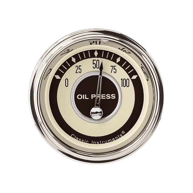 Classic Instruments NOSTALGIA VT 2IN OIL PRESS - NT81SLF