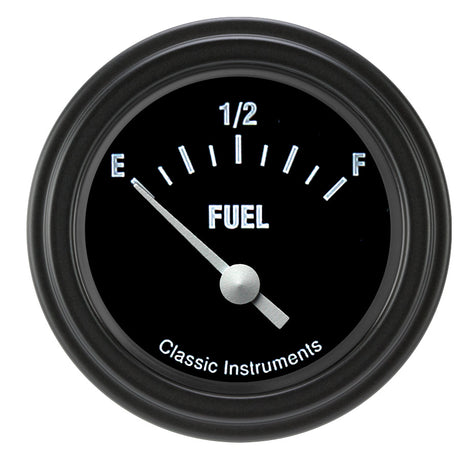 Classic Instruments HOT ROD 2IN FUEL 240-33 - HR09BLF