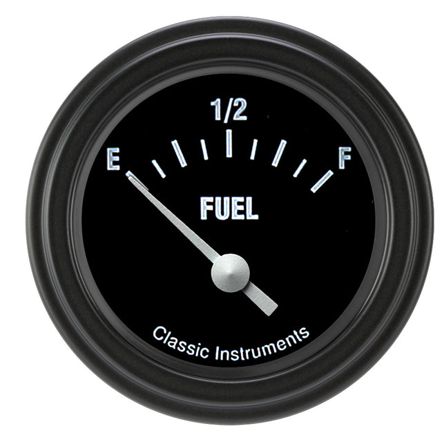 Classic Instruments HOT ROD 2IN FUEL 240-33 - HR09BLF