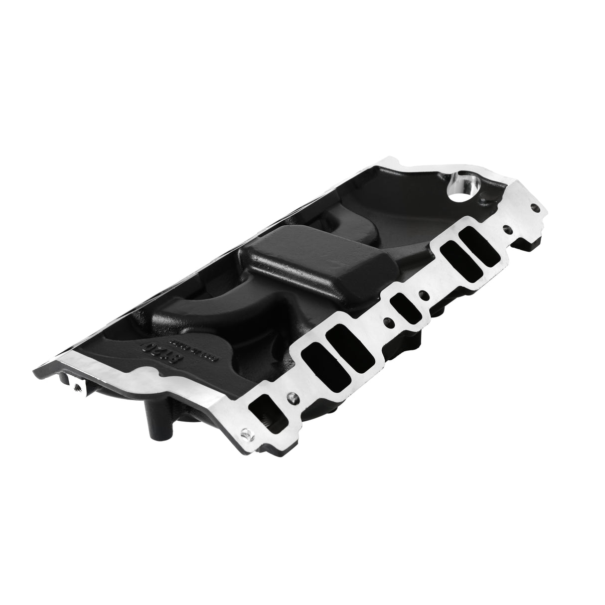 Weiand Street Warrior Intake - Chevy Small Block V8 - Black Ceramic - 8120BK