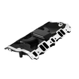 Weiand Street Warrior Intake - Chevy Small Block V8 - Black Ceramic - 8120BK