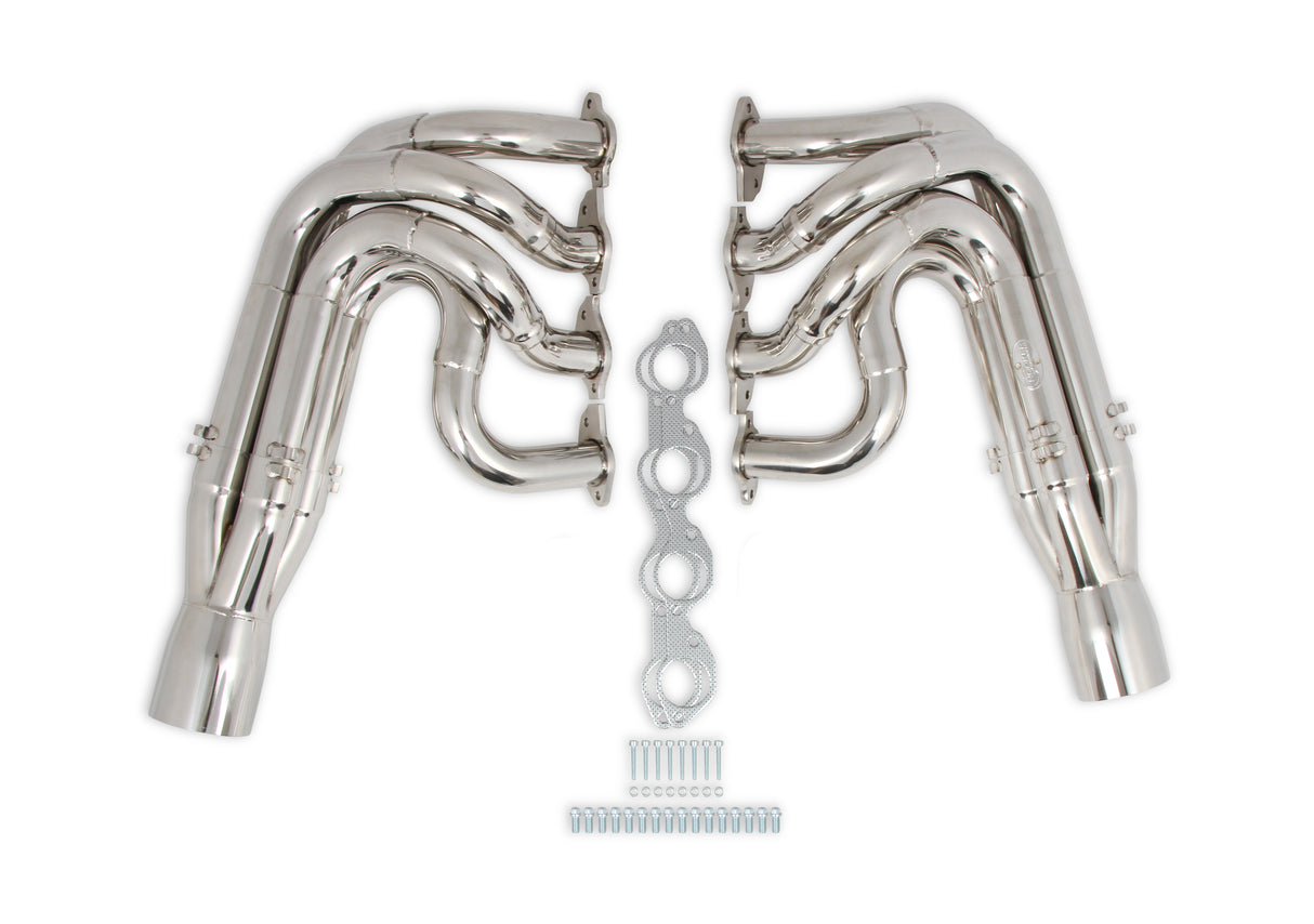 Hooker Racingheart 3-Step Dragster Headers - Polished 304 Stainless - 2502-2HKR
