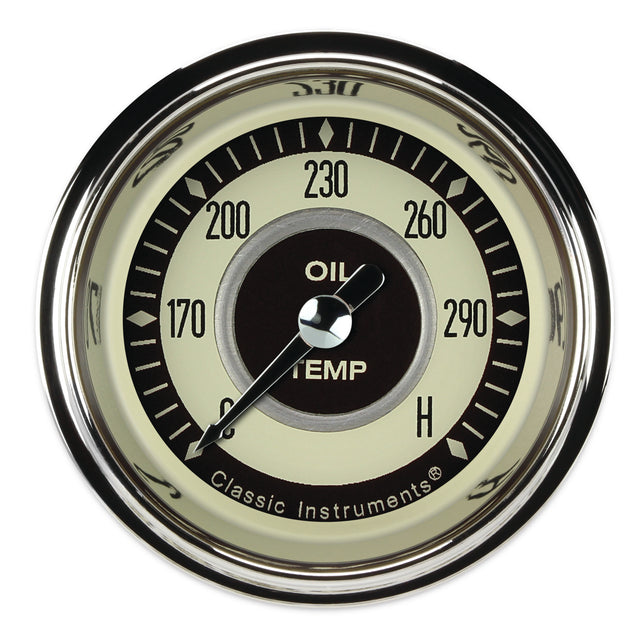 Classic Instruments Nostalgia VT 2-1/8" Oil Temperature Gauge - NT128SHC