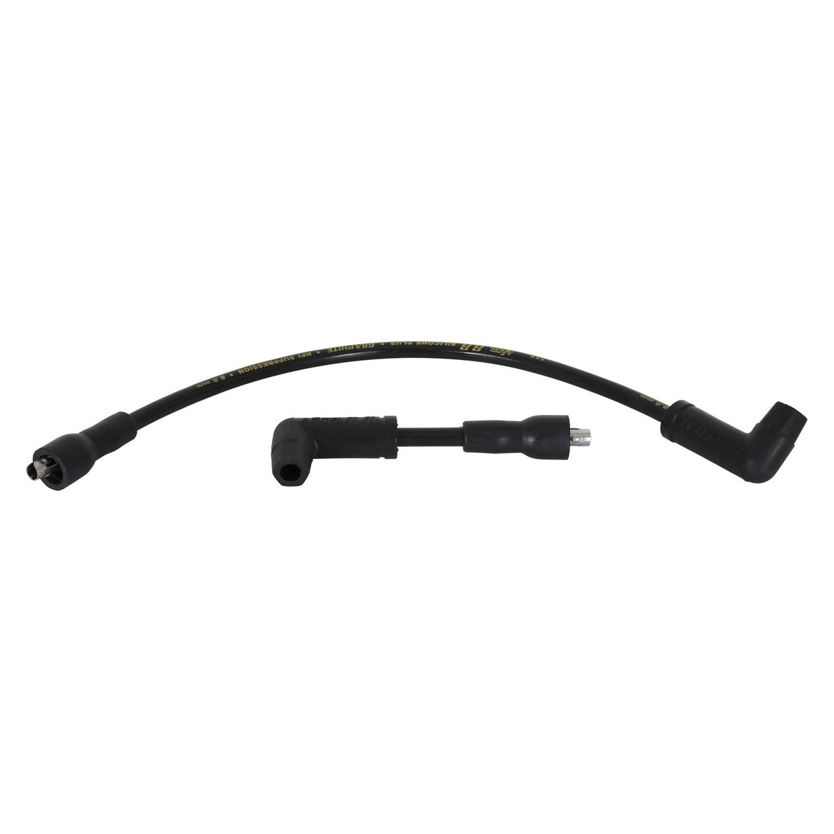 ACCEL Custom Race Wire - Select Dyna & Touring Applications - 8.8mm - Spiral Core - Black - 172071K