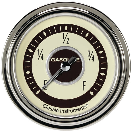 Classic Instruments Nostalgia VT 2-5/8" Fuel Level Gauge - NT309SLC