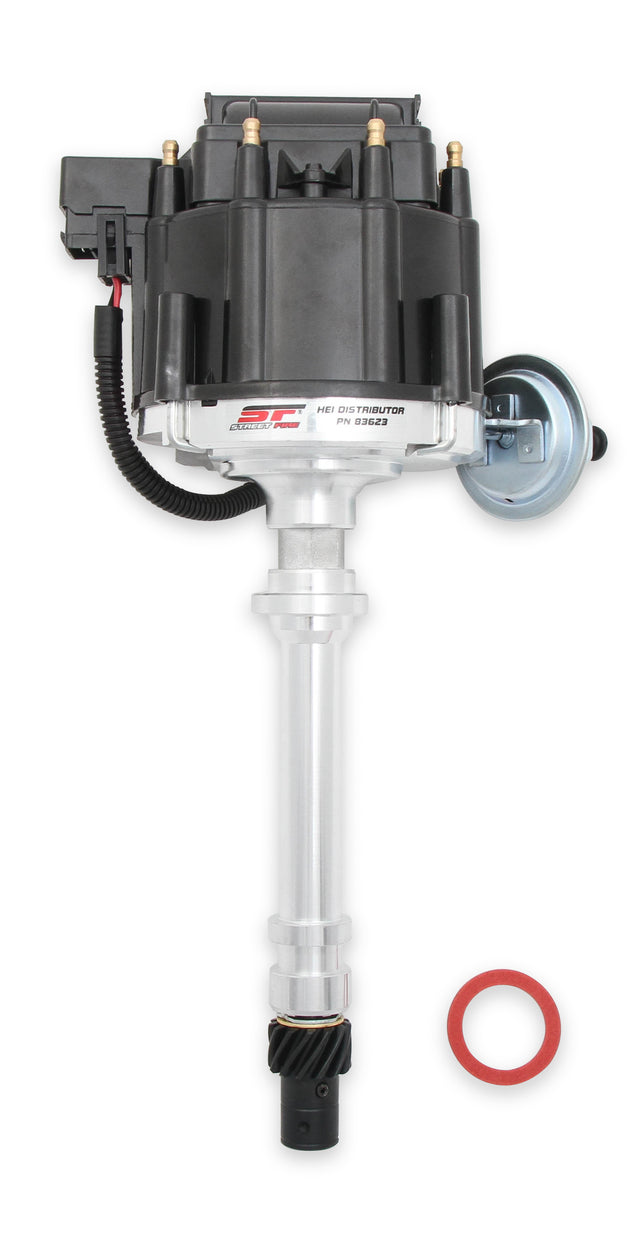 MSD Street Fire Chevrolet V8 GM HEI Distributor w/Black Cap - 83623