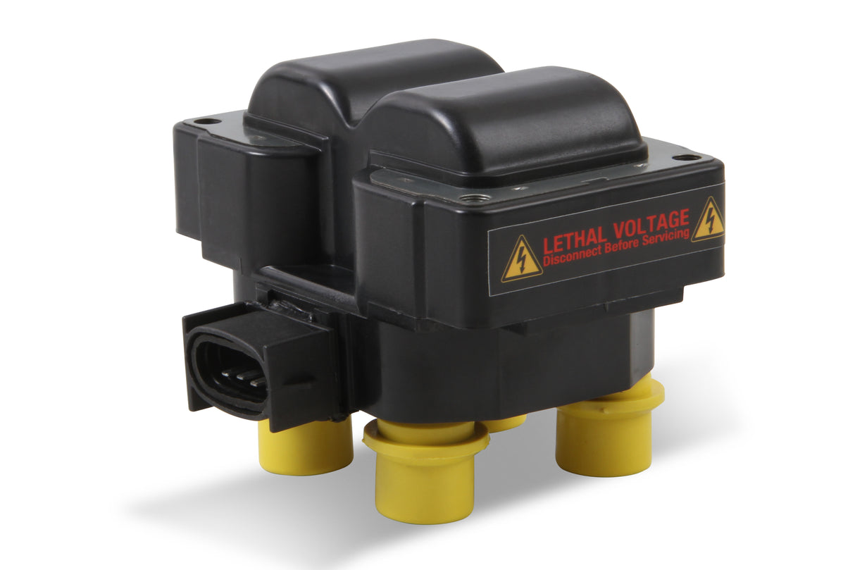 ACCEL Ignition Coil - SuperCoil - Ford 4-Tower EDIS with horizontal plug - 140018