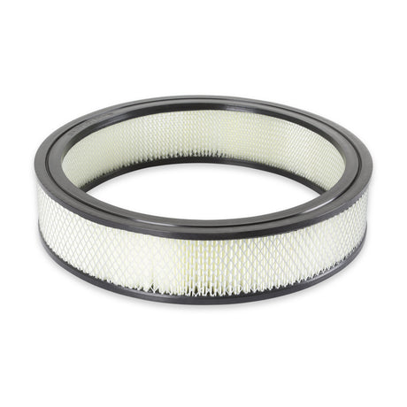 Mr Gasket Mr. Gasket Air Filter - 14 Inch x 3 Inch - Replacement - White - 6403