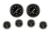 Classic Instruments Hot Rod Six Gauge Set 251 - HR251SLF