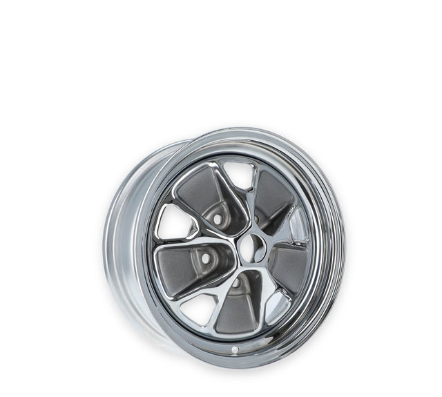 Scott Drake Styled Steel Wheel 14x5 Charcoal - C5ZZ-1007-AR