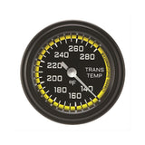 Classic Instruments Autocross Yellow 2-1/8" Transmission Temperature Gauge - AX127YBLF
