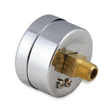 Mr Gasket Fuel Pressure Gauge - 0-15 PSI - 1-1/2 Inch Diameter - 1561