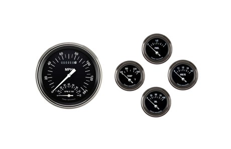 Classic Instruments 1961 - 1966 Ford Econonline Van Gauge Set Hot Rod - FV61HR65
