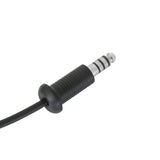 STILO Non-Integrated Electronics Kit- (PRO HELMET KIT) IMSA 4 conductor , Gentex button mic, 3.5mm jack for earbuds - AE0337