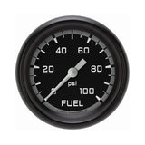 Classic Instruments Autocross Gray 2-5/8" Fuel Pressure Gauge (100 PSI) - AX346GBPF