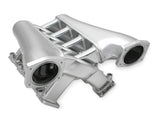 Holley 822201 Sniper EFI Fabricated Intake Manifold Dual Plenum 92mm LS3/L92, Rail Kit - Slvr