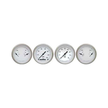 Classic Instruments WHITE HOT 3IN SPEEDO/TACH/2 DUALS-GM - WH05SLC