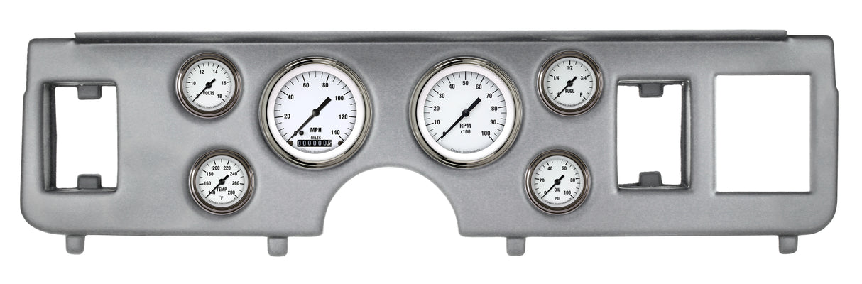 Classic Instruments 79-86 MUSTANG WHITE HOT FS 6ga SET-FORD - CDMU79WH101BA