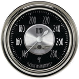 Classic Instruments All American Tradition 2 5/8" Full Sweep Water Temperature Gauge - AT326SLC-06