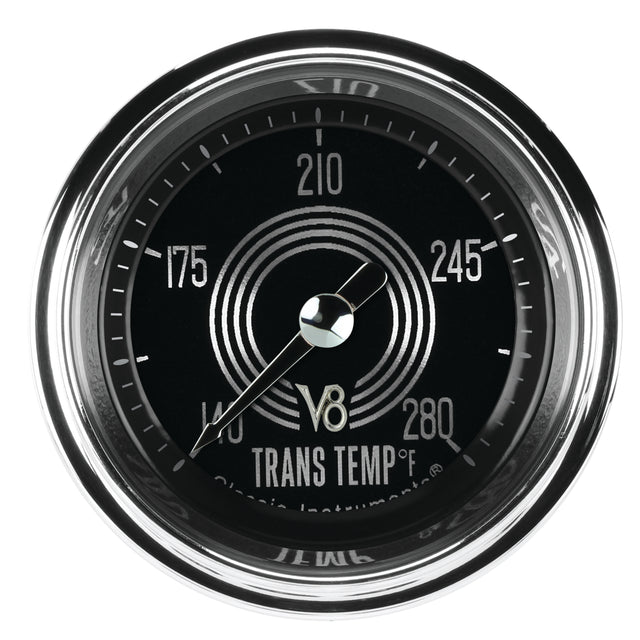 Classic Instruments V8 Speedster 2-1/8" Transmission Temperature Gauge - V8SR127SHC