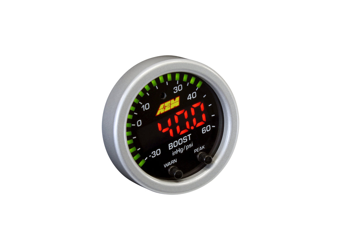 AEM X-Series Boost Pressure Gauge Kit - 30-0308