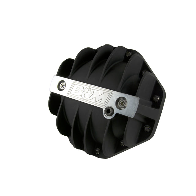 B&M Hi-Tek Aluminum Differential Cover for Chrysler 9.25-inch - Black - 11306